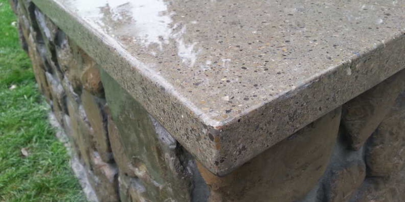 concrete countertop polishing